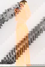 Deep V formal dress 47168