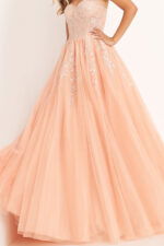 light pink ball gown 00915
