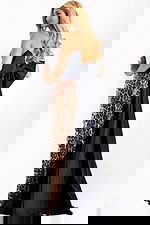 Leopard sequin dress 48651