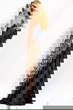 Fitted animal print dress 48651