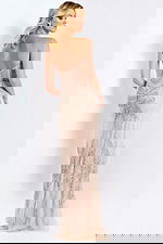 Fitted crystal dress 38812