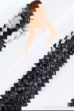 Strapless formal gown 49384