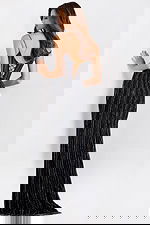 Sleeveless sequin gown 45624