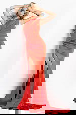 orange prom dress 04222