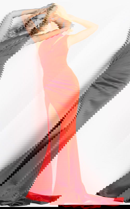 orange prom dress 04222