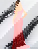 one shoulder embellished dress 06017