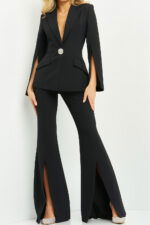 black pant suit 06922