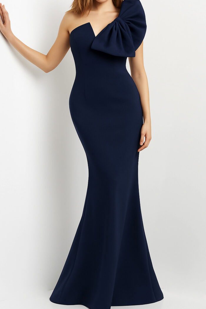 navy mermaid dress 07306