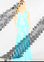 plus size embellished dress 08099