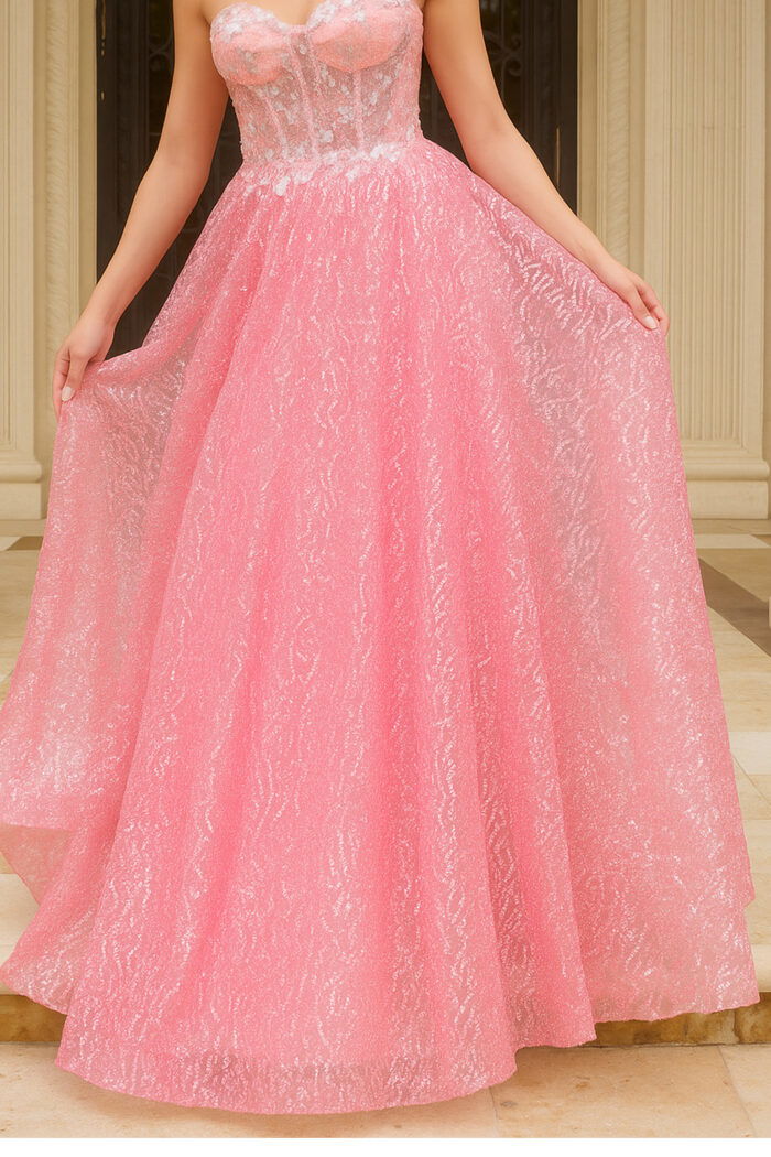 pink ballgown 08417