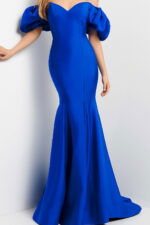 09031 royal mermaid taffeta dress