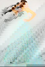 Jovani K09765 Multi Strapless A Line Kids Gown | Jovani