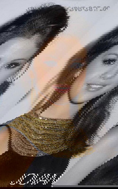 Model wearing Selena Gomez Gold Dress