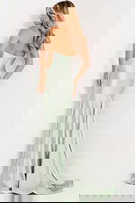 back of strapless mermaid gown 47676