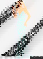 Sparkling Open Back Sequin Dress