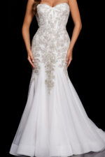 23125 white and gold mermaid dress