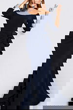 23190 navy long sleeves