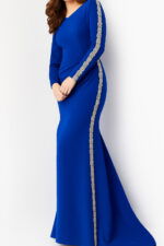 24191 long sleeves royal color