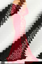 24328 beaded mermaid evening dress