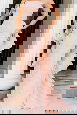 24565 blush beaded dress