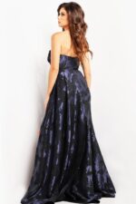 a line print dress 25684