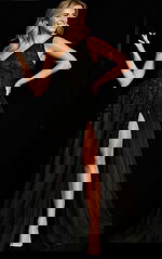 fuchisa one shoulder dress 25913