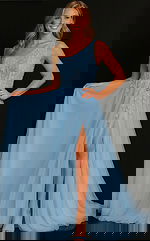 25913 blue ball gown