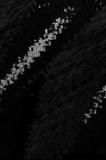 black beaded fabric for style 26159