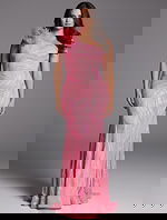 one shoulder dress 32596