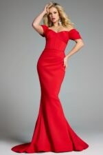 Model wearing Jovani dress 36469.
