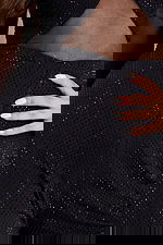 black beaded and sheer dress 36474