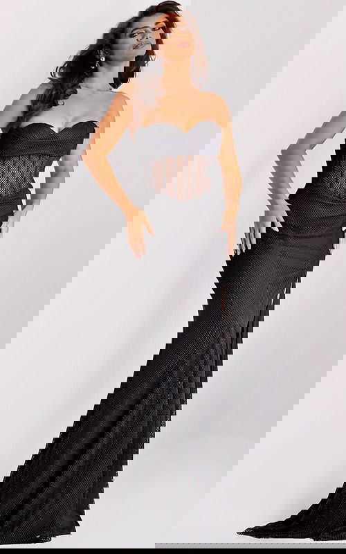 corset bodice black dress 3668