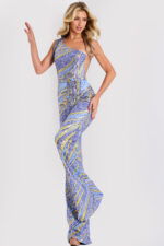 jumpsuit with open Back and Fringe Detail 36846