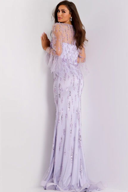 beaded sheer dress 37465