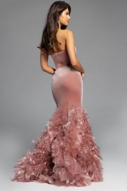 velvet mermaid dress 38496