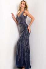 beaded evening dress 38530