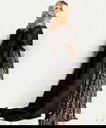 plus size black dress 38746