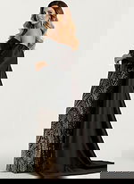 off the shoulder black dress plus size