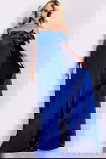 royal blue fitted dress 3886