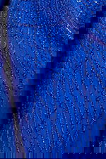 beaded royal fabric for style 39029