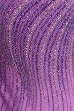 beaded purple fabric for style 39056
