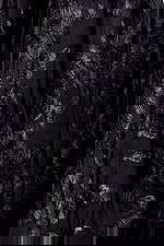 Elegant One Shoulder Floral Black Dress 39267 - Image 4