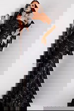 black one shoulder dress 39267