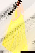 yellow evening dress 39823