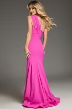 Asymmetrical One-Shoulder Mermaid Gown 39971 | Jovani
