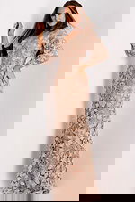 long sleeve floral dress 40210