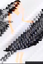 short mother of the bride print dress 40314