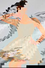 ivory fit and flare dress 40379