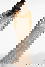 back of embellished dress 40470