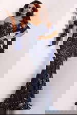 Elegant evening dress with sweetheart neckline and matching shawl